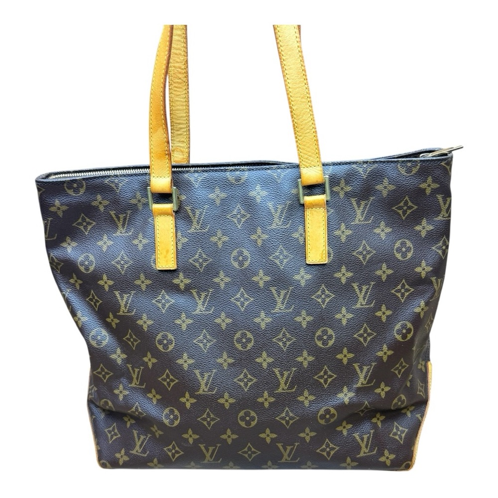 Vtg Louis Vuitton Monogram  SD0055 Tote Bag - Blue and Yellow made in US